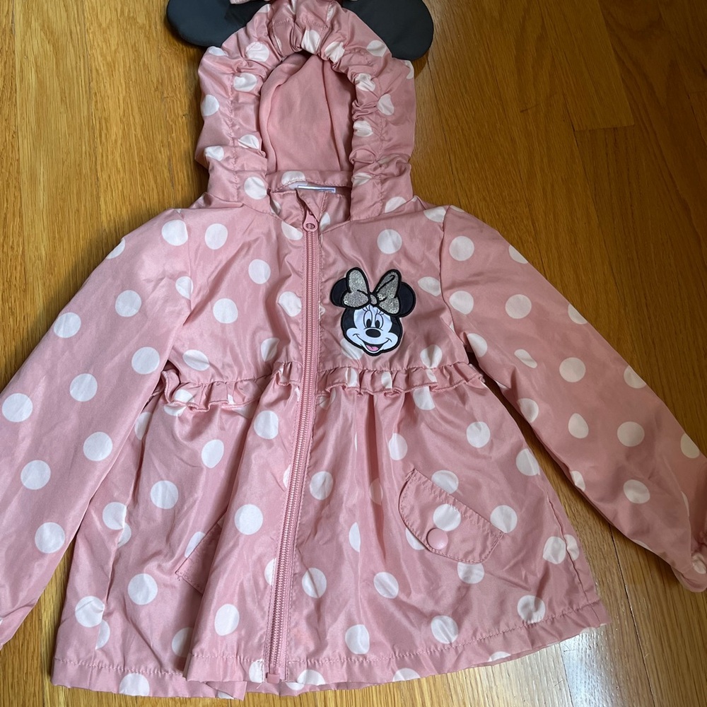 Size 3T light Minnie Mouse coat